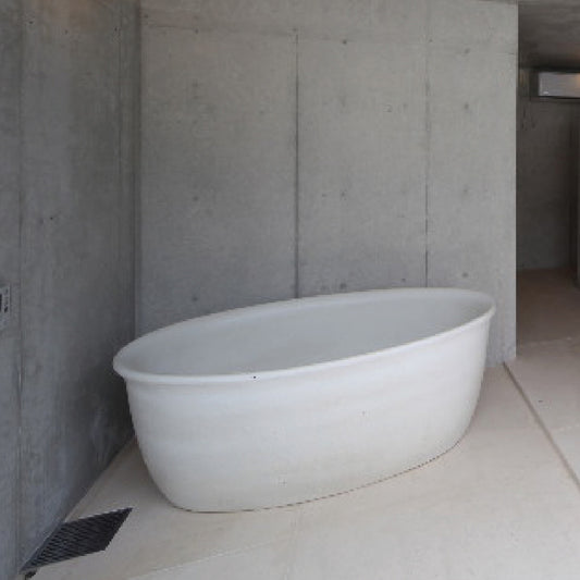 SHIGARAKI CERAMIC BATH OVAL